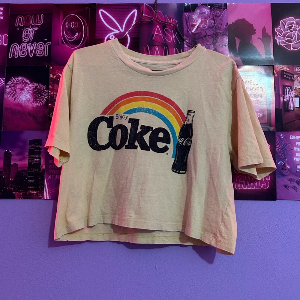 coke crop top